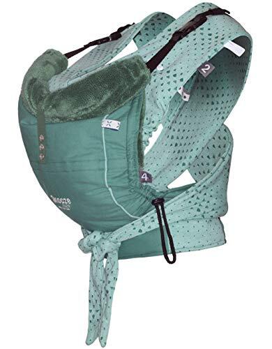 Snoozebaby Snoozebaby Kiss and Carry Autostoel Carrier, Bos Groen