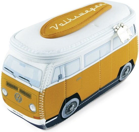 VOLKSWAGEN VW T2 Bus 3D Neopreen Kleine Universele Tas - oranje