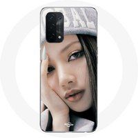 Blackpink Etui voor Oppo A74 Blackpink Lisa LALISA Solo Chanson Unique Poster Maniacase