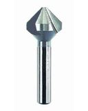 METALWORKS 7118515000 HSS verzonken frees met 3 snijkanten, DIN 335, 15 mm diameter, 60 mm lengte