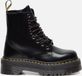 Dr. Martens Jadon Bottines stoer Damen Größe 37 Schwarz Black Polished Smooth