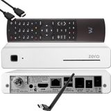 VU+ Plus Zero Linux Full HD Sat Receiver - Blanc + 150 Mbits Wifi Stick