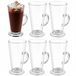 Vivalto Artesania Cerd Vivalto Chocolademelk glazen - Transparant Glas - 6 Stuks - 280 ml