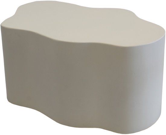 DÉJA Living Salontafel Marly - Organisch Wit Eco Composiet - 100x70x41cm
