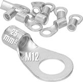 Kalitec Q25-12 krimpkabelschoen 25mm² M12 - 10 stuks