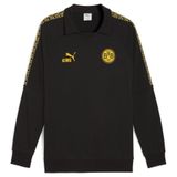 PUMA Sportsweatshirt 'Borussia Dortmund' curry / zwart