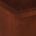vidaXL Plantenbak met led 2 st roestkleurig 40 x 80 x 40 cm