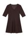VERO MODA VMSmilla Jurk donkerbruin