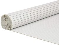 vidaXL Tuinhek dubbelzijdig wit 1,8x5 m PVC