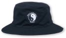 Town & Country Surf Designs Bob Bucket Hat Zwart / Zwart Logo Mannen Volwassenen One Size