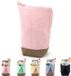 Ibenzoa® Étui à crayons télescopique avec design pliable multifonctionnel, Convient aux filles et aux étudiants, Rose