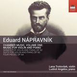 Outhere Toccata Classics Lana Trotovsek & Ludmil Angelov - Eduard Nápravnik: Chamber Music, Volume One: Music For Violin And Piano (CD)