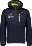 CMP Waterdichte jas Venice Night Heren Fleece Zwartblauw M