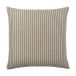 Broste Copenhagen Housse de coussin Karen beige clair-noir, 60x60 cm