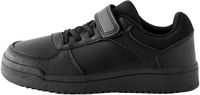 Next - Jongens - Schoolsneakers met 1 bandje, elastische veters en extra brede pasvorm (H) - Zwart