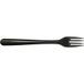 IEZZY horeca en cate Conpax Folia vork, herbruikbaar, uit CPLA, 19 cm, zwart, pak van 50 stuks