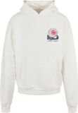 Merchcode Sunset Charm Oversized Hoodie/trui Wit XS