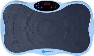 BX fitness BX Fitness® - Trilplaat - Powerplate voor Cardiotrainingen - Trilplaat Fitness Body Blauw-Zwart - Trainingsapparatuur voor Krachttraining - Train verschillende Spiergroepen - Total Body Workout - 10 Voorgeprogrammeerde programma's - Beste uit de Test