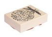 Rayher 29219000 stempel kerstgeluk, 6x8cm, wit, normaal