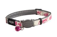 Rogz CB09-K Cat Reflective Glow-in-The-Dark, S, wit/roze