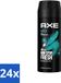 Axe - Deodorant Bodyspray - 48 Uur Frisheid - Apollo - Salie & Cederhout - 150 ml - Voordeelverpakking - 24 Stuks