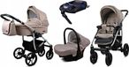 BabyLux Qbaro | Ensemble poussette 4 en 1 | Kaki