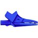 Testboy pince crocodile bleu 1 pièce