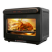 OUNIN Four combiné vapeur 24 L, four de comptoir 10-en-1 avec fonction friteuse à air, cuisson vapeur, rôtissoire, réservoir d'eau de 1 L et intérieur en acier inoxydable 304