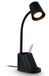 Briloner Pahu - Lampe de bureau - 7534015 - Porte-stylo - Interrupteur à câble - Pivotant - 21 x 10 x 35,5 cm - Noir