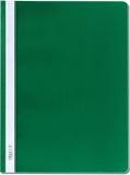 Exacompta Falken transparante plastic map PP, A4, kleur: groen (1 stuk)