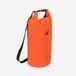 TRIBORD Orange waterproof bag 2 closures IPX6 10 liters