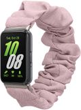 kwmobile elastisch bandje voor smartwatch - geschikt voor Samsung Galaxy Fit 3 - Horlogebandje van katoen - In lavendel