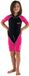 Seac Dolphin - Shorty wetsuit voor kinderen - XXS - Zwart/fuchsia