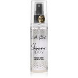L.A. Girl Cosmetics Shimmer Spray Make-up Fixingspray 80 ml