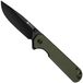 SENCUT Aetheris S24095-2, Black 9Cr18MoV, Vert OD G10 couteau de poche