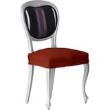 ECOMMERC3 2 x elastische jacquard stoelhoezen