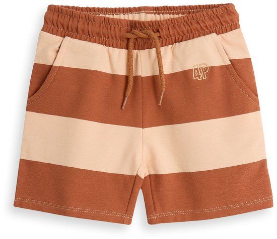 4PRESIDENT Korte Broek Jongens Short - Peach quartz - Maat 92