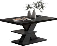 Casaria Salontafel Detroit - Zwart