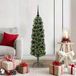 Prolenta Maison Exclusive Kunstkerstboom met 150 LED-lampjes, inclusief standaard, groen, 120 cm