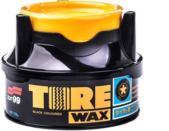 Soft99 Tire Black Wax - 170gram