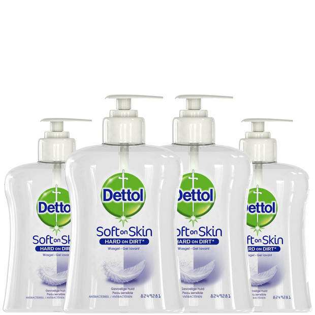 Dettol Handzeep - Gevoelige Huid - 250ml X4