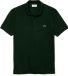 Lacoste Classic Piqué Polo Donkergroen Katoen Korte Mouw Regular Fit Mannen