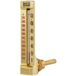 WIKA 32 Thermomètre à liquide en verre pour machine 0 - 120 °C Type de capteur Sonde à immersion Avec sonde à immersion et à insertion