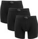 CALVIN KLEIN UNDERWEAR Calvin Klein CK one 3-Pack Heren Boxershorts Grafisch Monogram Zwart