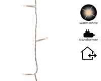 Lumineo LED ricelights buiten 18 m-240L transparant warm wit