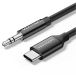 Vention Adaptateur USB-C vers Jack 3,5 mm Câble 1,5 m Noir