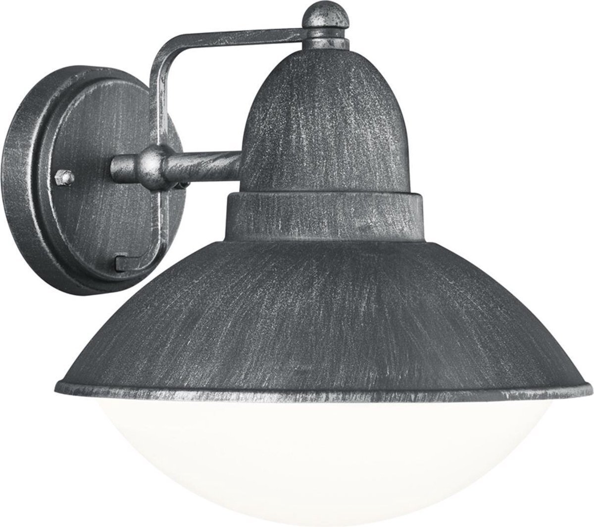 Qualu LED Tuinverlichting - Tuinlamp - Torna Amira - Wand - E27 Fitting - Mat Zwart - Aluminium