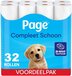 Page toiletpapier - 32 rollen - Compleet Schoon - 2 laags - wit