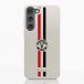 Fibriva™ Coque de Téléphone Officielle Manchester United – Rayures Verticales et Blason