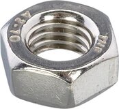 Hoenderdaal Zeskantmoer RVS M16 - 50 stuks